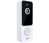 Timbre Inalámbrico Con Cámara Hd 1080p, Timbre Con Video Wifi Con Batería, Visión Nocturna, Comunicación Bidireccional, Soporte Almacenamiento En La