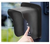Cubierta De Metal Impermeable Para Timbre, Cerradura De Puerta, Intercomunicador, Cubierta De Lluvia Exterior Para Timbre Protege El Dispositivo Del
