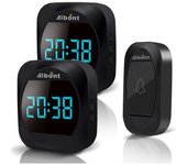 Sencillo [sin Pilas] Radio Reloj Con Indicador Led De Temperatura