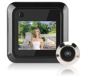 Seguridad En El Hogar De La Llamada Bidireccional Del Reloj Elegante De La Voz Dual Del Timbre Inalámbrico Del Intercomunicador