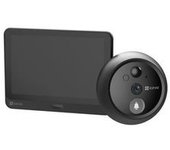 Mirilla Conectada - Ezviz - Hp4 - Pantalla Wi-fi 4.3" - 2mp - Timbre Integrado - Audio Bidireccional