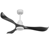 Ventilador De Techo Reversible Termostato Wifi Motor Dc Techos Inclinados Mando A Distancia Adaptador 2/3 Aspas Hypersilence Memoria