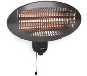 Calefactor De Patio Para Pared Cuarzo Negro Ka-5286 2000 W Tristar