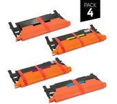 Pack De 4 Tóneres Zp-samsung Mltk4062 C406s M406 Y406