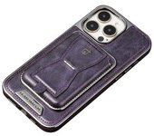 Funda De Piel Sintética + Tpu + Carcasa De Pc Para Samsung Galaxy A55 5g, Carcasa Retro Para Teléfono, Color Azul