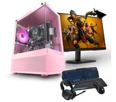 Pc Racing | Pc Gaming Pack Completo| Amd Ryzen 7 8700g| 16 Gb Ddr5 6000 Mhz| 1 Tb Ssd| Grafica Integrada| Monitor 24" Full Hd|teclado + Ratón +