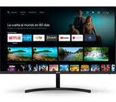 Spc Smart Monitor – Monitor Android Tv 24” Full Hd, Altavoces Integrados, Ultrafino, Mando