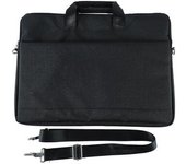 Bolsa Para Portátil De 15,6 Pulgadas, Gran Capacidad, Impermeable, Transpirable, De Tela Oxford, Portátil, Con Correa Para El Hombro, Color Negro - -