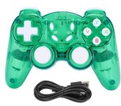 Mando Inalámbrico Para Juegos, Carcasa Protectora, Abs, Accesorios Para Gamepad, Transparente, Verde Y Multicolor - -