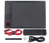 Tableta Gráfica De Dibujo De 233 Pps, 5080 Lpi, 8192 Niveles De Sensibilidad A La Presión, Para Computadoras De Escritorio, Portátiles Y Teléfonos