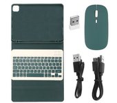 Para Tableta Ios Pro, Teclado Magnético Desmontable, Función De Suspensión Automática, Soporte Para Lápiz, Teclado Inalámbrico Con Funda Y Ratón,