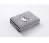 Manta Eléctrica Polar Fleece - Xl- 150 X 80 Cm - 60w-color Gris