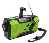 Sol + Manivela Radio Am Fm Emergencia Noaa Radio Meteorológica + 20