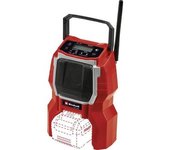 Radio De Construcción - Einhell - Tc-ra 18 Li Bt - Bluetooth - Am/fm - Rojo
