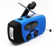 Radio Web 2000mah Powerbank, Células Solares, Linterna Bl?