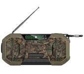 Altavoz Solar De Bluetooth Con Radio, Linterna Led, Alarma Sos 5000mah Powerbank