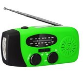Radio Veva Con Células Solares/linterna - Powerbank 2000mah