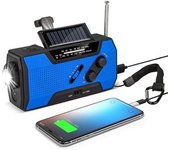 Dww Tiempo Radio De Emergencia 2000mah Solar/manivela/batería Opera Dxghc