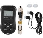 Mini Radio Digital Personal Con Pantalla Lcd Con Cordón Para Auriculares Radio Digital Portátil