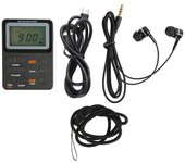 Radio Portátil Am Fm Con Pantalla De Bloqueo, Sintonización Digital Estéreo, Radio De Bolsillo Recargable Para Caminar, Trotar, Fitness, Acampar