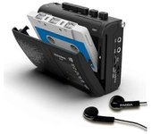6501 Cassette Portátil Radio Am/fm Reproductor De Cinta De Casete Retro Grabadora Walkman Con Altavoz - Sí
