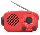 Radio Meteorológica Portátil Autoalimentada Noaa Am/fm Con Manivela Manual De Emergencia Con Energía Solar