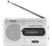 Radio Am Fm Portátil: Mini Radio Con Antena Telescópica Y Conector Para Auriculares, Altavoz Estéreo