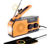 Radio De Células Solares, Radio De Obra, Radio De Manivela Portátil, Emerg