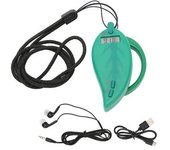 Radio Portátil Con Gancho Para La Oreja, Mini Radio De Bolsillo Multifuncional Con Pantalla Digital Para Senderismo, Caminar Y Trotar