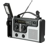 Emergencia Incorporada Fm/am De La Ayuda Led Del Altavoz De La Radio Solar Multifuncional Al Aire Libre Portátil Fm