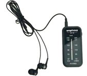 Radio Mini Am Fm Estéreo Radio Portátil A Pilas, Incluye Auriculares, Con Clip Trasero E Indicador De Señal, Funciona Con Pilas Aaa