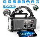 Radio De Emergencia, Radio Solar, Radio De Manivela, Radio Dinamo De Carga Usb Tipo C