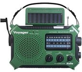 Kto Ka500blk Radio De Alerta Meteorológica Am/fm/sw De Emergencia De 5 Vías, Color Negro