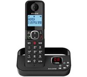 Teléfono Dect Alcatel F860 Con Identificador De Llamadas, Color Negro