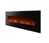 Chimenea Eléctrica 182 Cm - Luxury Kamin 72 Negro 5xl