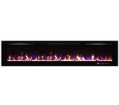 Chimenea Eléctrica Empotrable 254 Cm - Kamin Black Nice 100