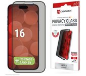 Displex Privacy Full Cover Vidrio Templado (10h) Para Apple Iphone 16