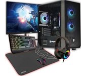 Pack Ordenador Gaming + Monitor 24" 100hz + Teclado Y Ratón Krom Kenya • Amd Ryzen 5 8600g 32gb Ram Ddr5 1 Tb M.2 Ssd