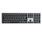 Teclado Slim X3 Usb-c Bluetooth Qwerty Retroiluminado Con Teclado Numérico