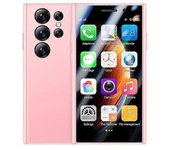Soyes S23 Pro 4g Mini Smartphone 2 Gb Ram 16 Gb Rom Android 9.0 Face Id 1950 Mah 3.0 Pulgadas Pequeño Teléfono Móvil - - Rosa