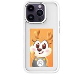Funda Inteligente De Tinta Electrónica Para Iphone 14 Pro, 4 Colores, Hd, Pantalla De 3,97 Pulgadas, Nfc, Personalizable - - Blanco