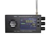 Receptor De Radio Digital Tef6686 Dsp Con Pantalla Lcd De 3,2 Pulgadas Y Fm (65-108 Mhz), Onda Corta/onda Media/onda Larga (144-27000 Khz) Con Batería