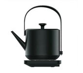 Hervidor Eléctrico Retro Con Caldera De Agua De Pico Largo Olla De Descarga Manual Pequeña Tetera 304 Acero Inoxidable