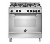 Bertazzoni La Germania Americana Amn855ecrv/24 Cocina Independiente Eléctrico Encimera De Gas Acero Inoxidable A