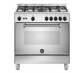 Bertazzoni La Germania Americana Amn855gxv/24 Cocina Cocina Independiente Eléctrico Encimera De Gas Acero Inoxidable A