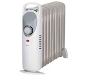 Mini Radiador De Aceite Infiniton Horm-1000 - Blanco, 1000w. Soporte Anti-vuelco
