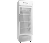 Infiniton Vitrina Frigorifica Fcl-243-170 Cm, Clase E, Puerta De Cristal, Static Cooling System, Luz Led, Ruedas