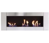 Chimenea De Etanol Panorámica Con 3 Quemadores