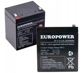 Europower Ep Series Agm Battery 12v 5ah T1 (service Life 6-9 Years)
