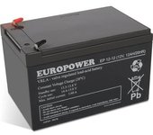 Bateria Agm Serie Europower Ep 12v 12ah (vida Útil 6-9 Años)